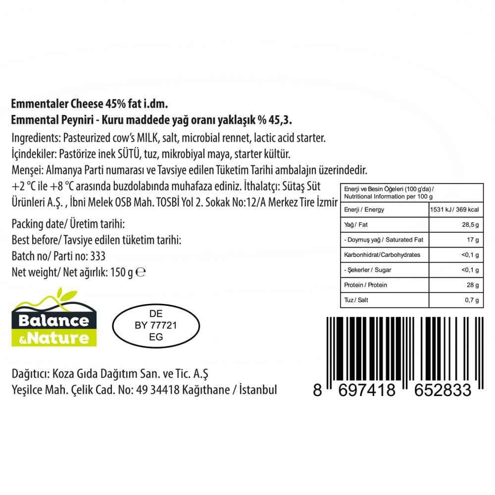 Emmantel Grand'Or Dilim 150 Gr