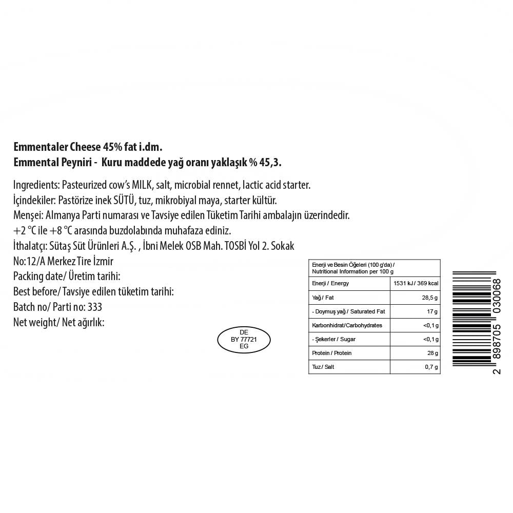 Emmantel Grand'Or (Ort. 3,5 KG)