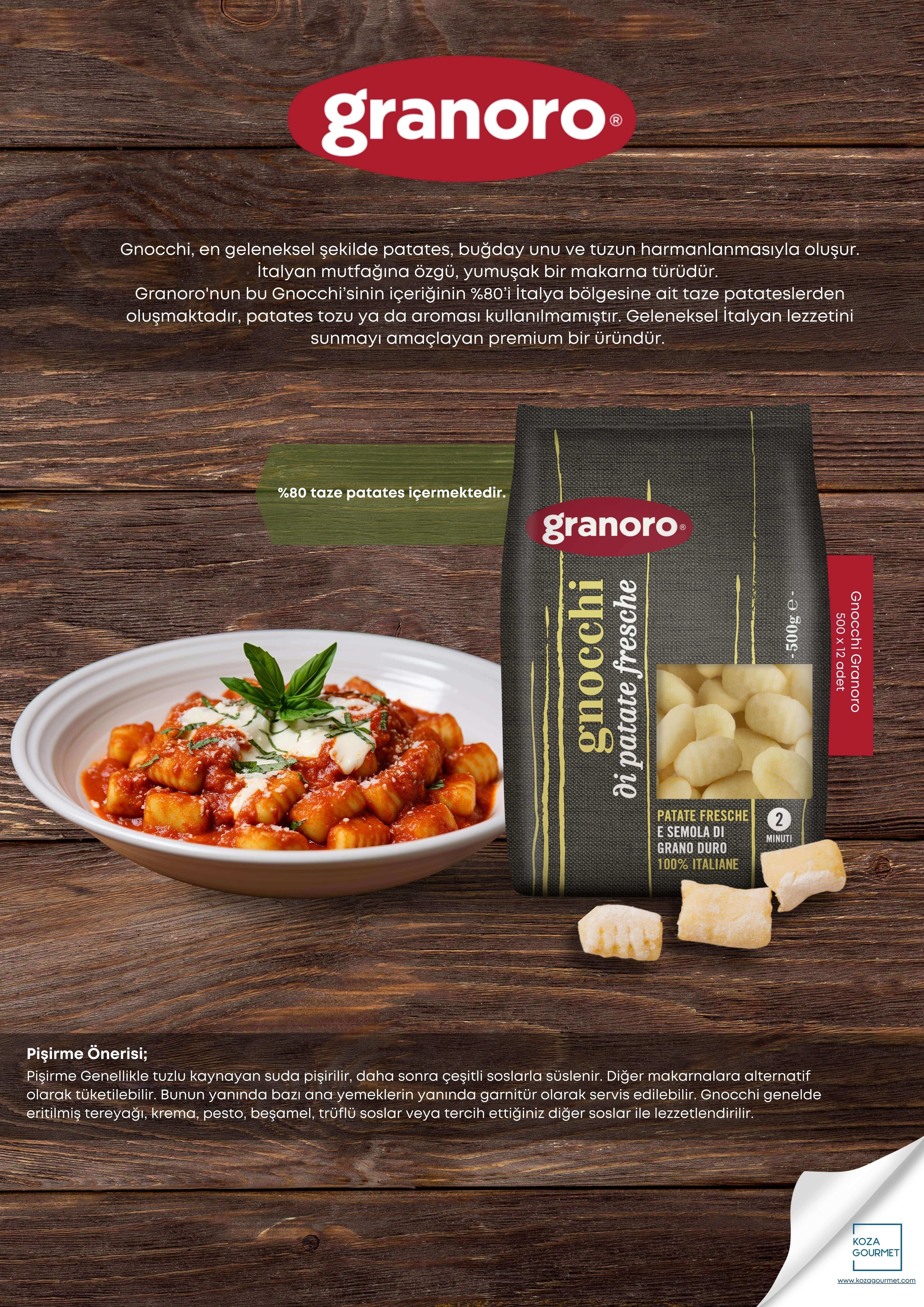 Gnocchi Granoro Dedicato 500 G