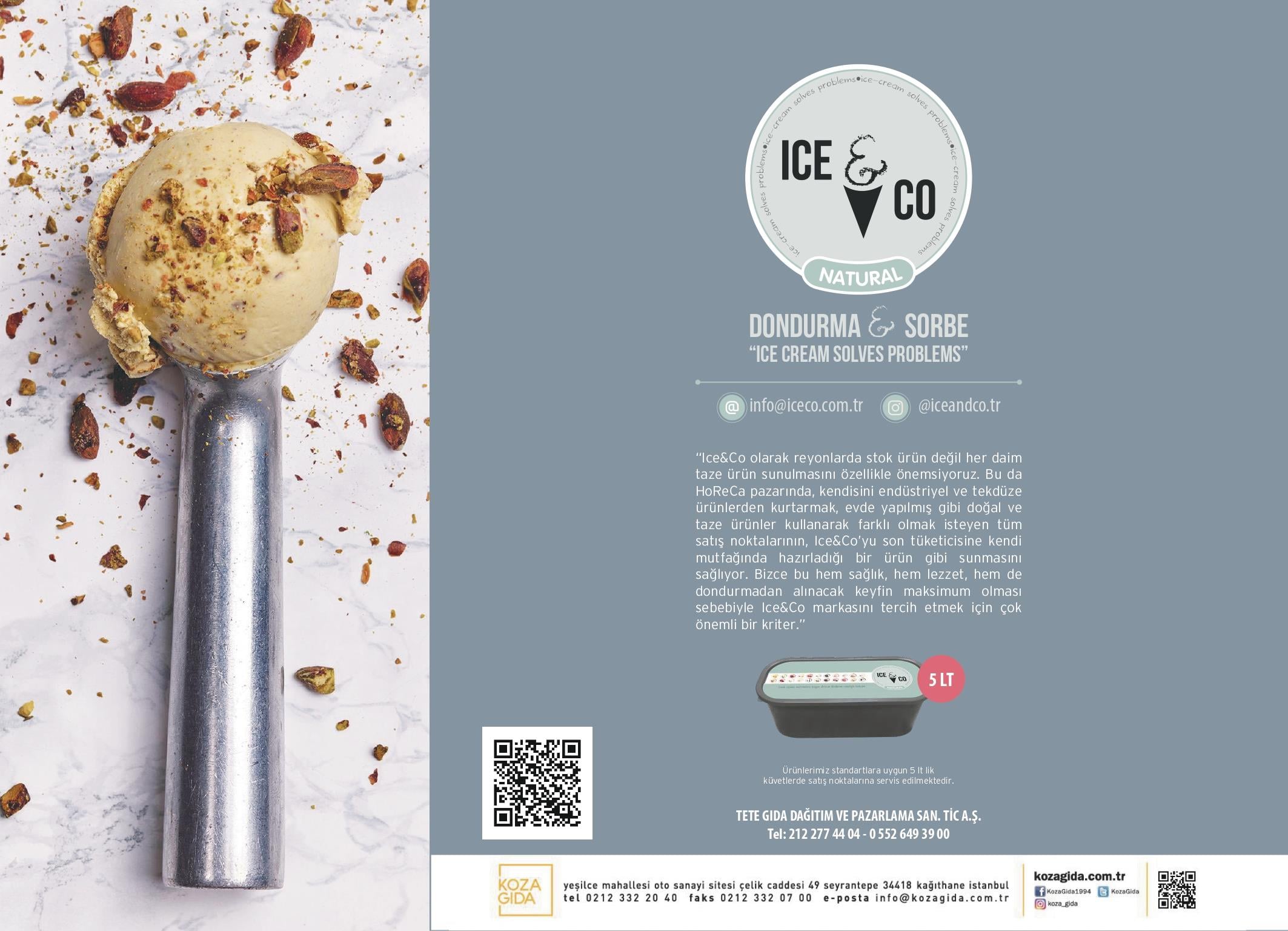 Ice & Co Karamelli Dondurma 5000 ml