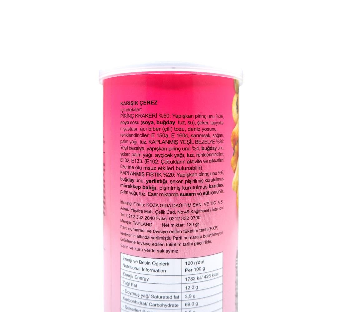 Karışık Pirinç Kraker 120 Gr