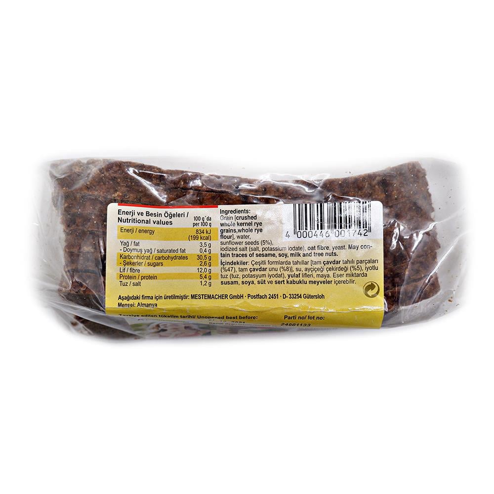 Kozagourmet Çok Tahıllı Çavdar Paketi