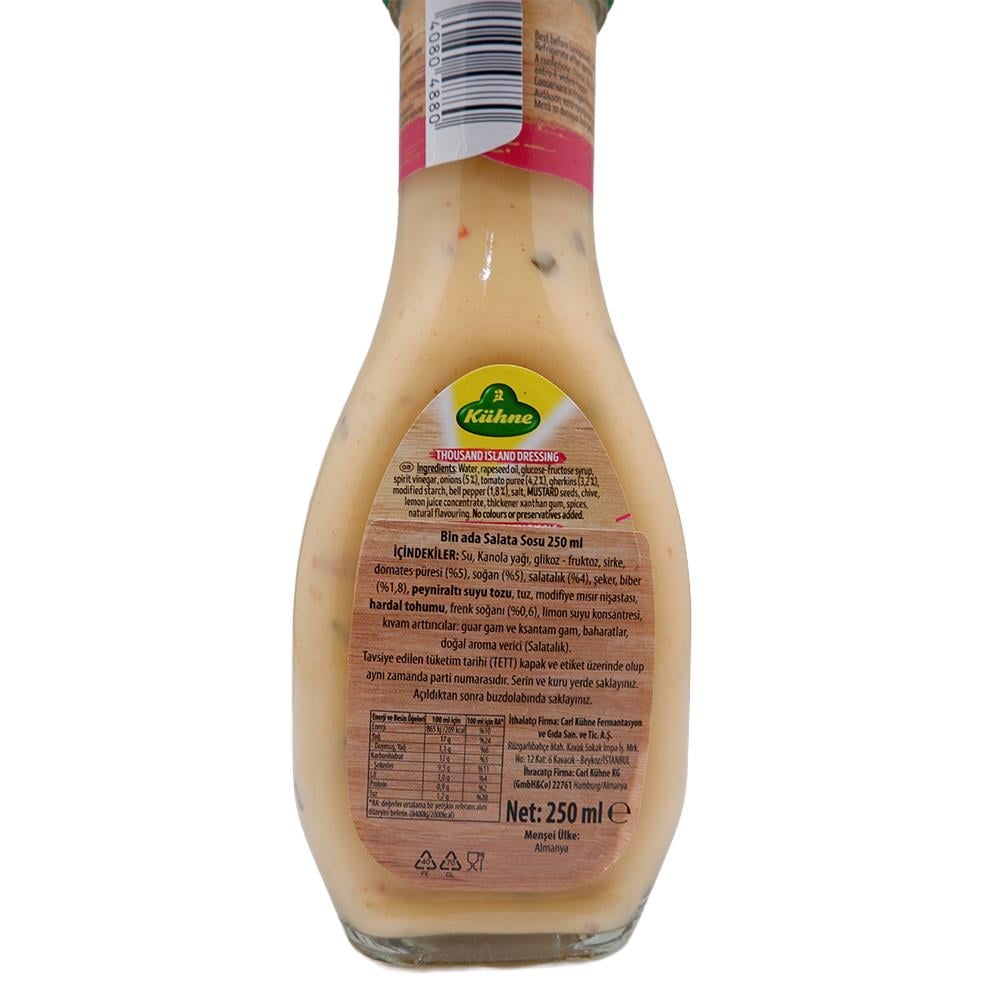 Kühne Binada Salata Sosu 250 ml