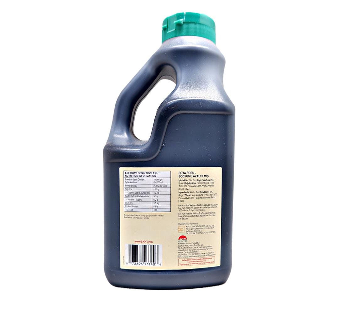 Lee Kum Kee Soya Sosu - Premium - % 50 Az Tuzlu 2110 gr