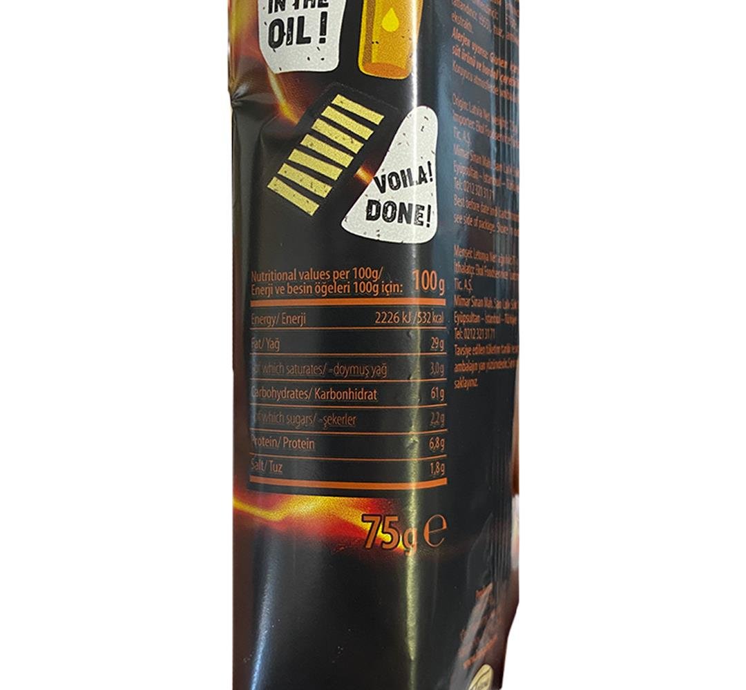 Long Chips Acı Biberli Cips 75 gr
