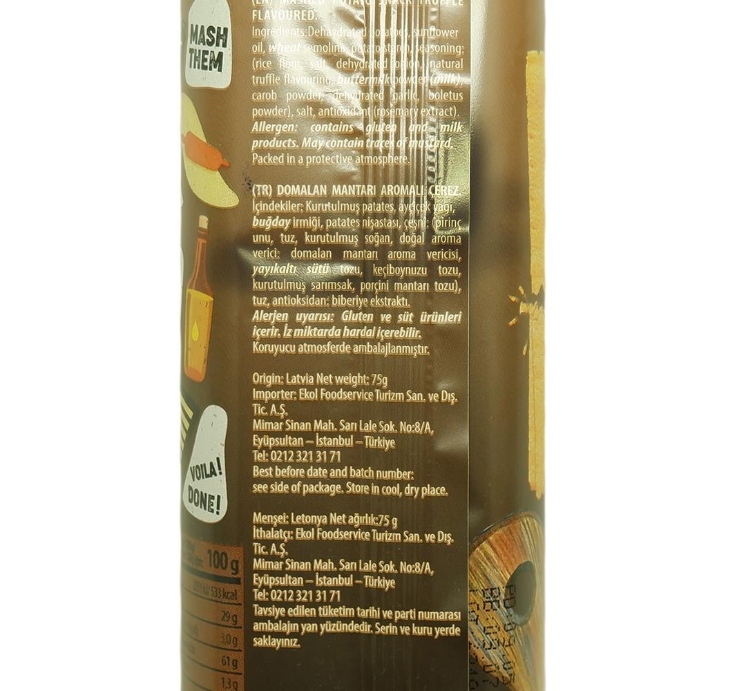 Long Chips Trüf Mantarlı Cips 75 gr
