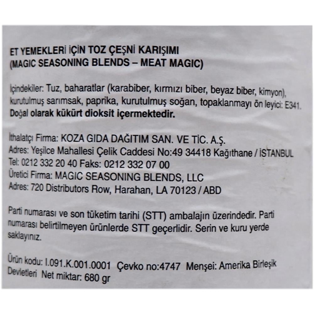 Magic Seasoning Blends Et Baharatı 681 gr