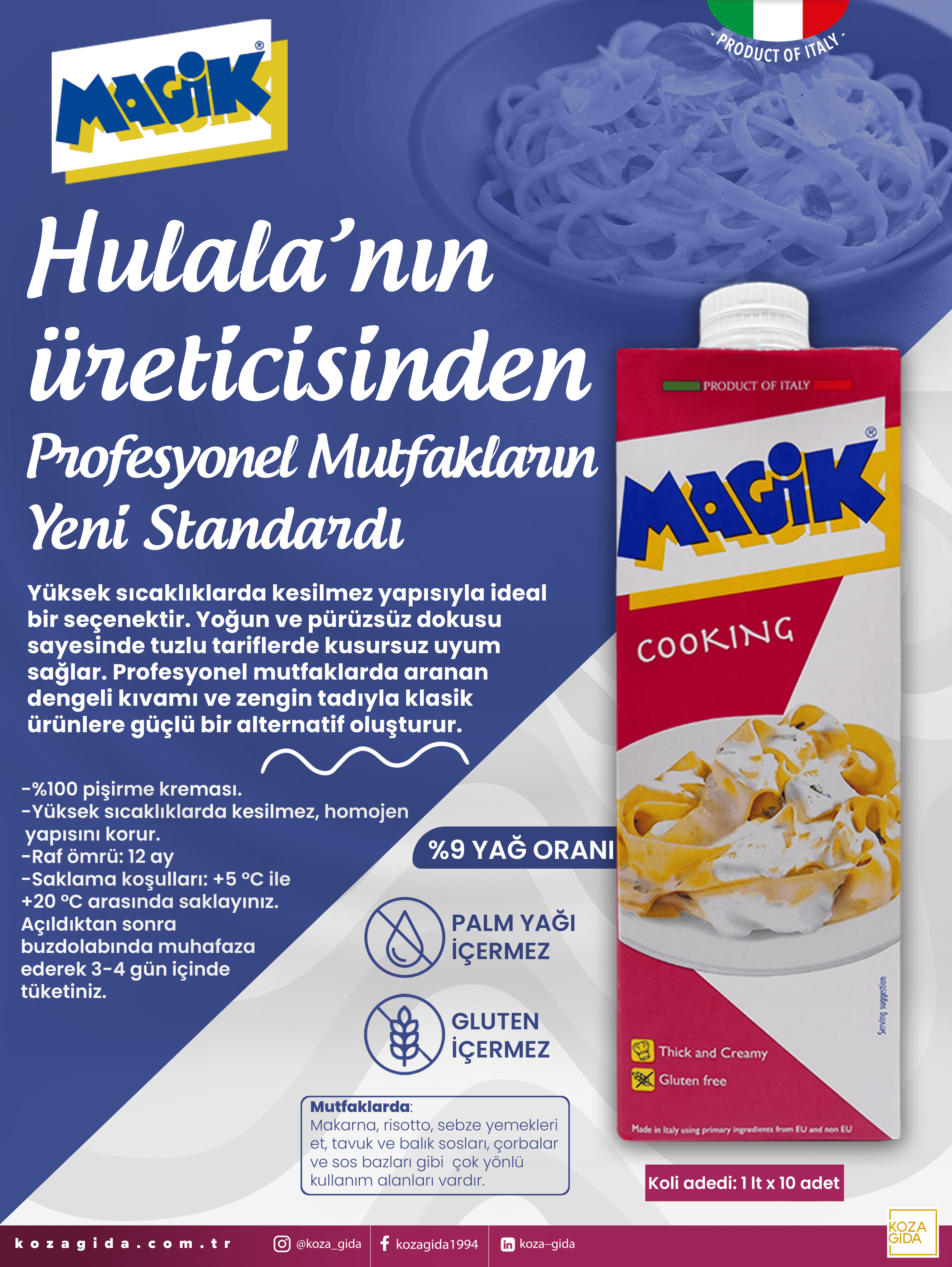 Magik Bitkisel Krema 1 Lt