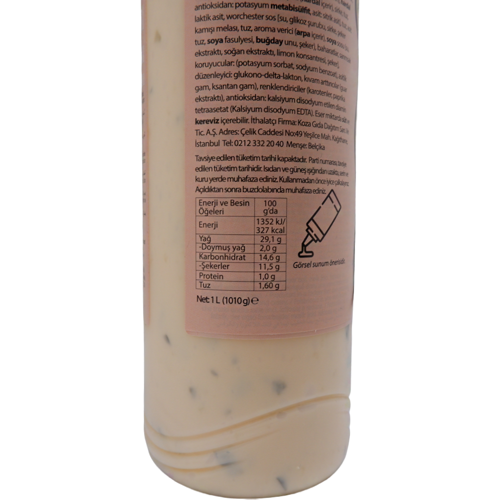 Manna Burger Sos 1 L