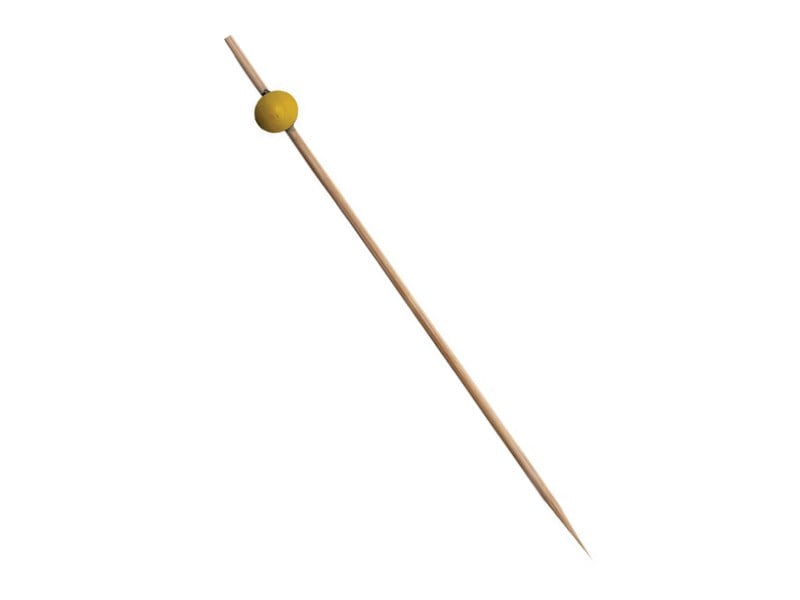 Mini Siyah Toplu Bambu Kürdan (10 cm) 100 adet