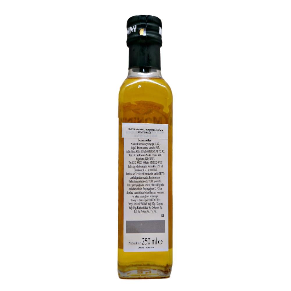 Monini Limon Aromalı Sızma Zeytinyağı 250 ml