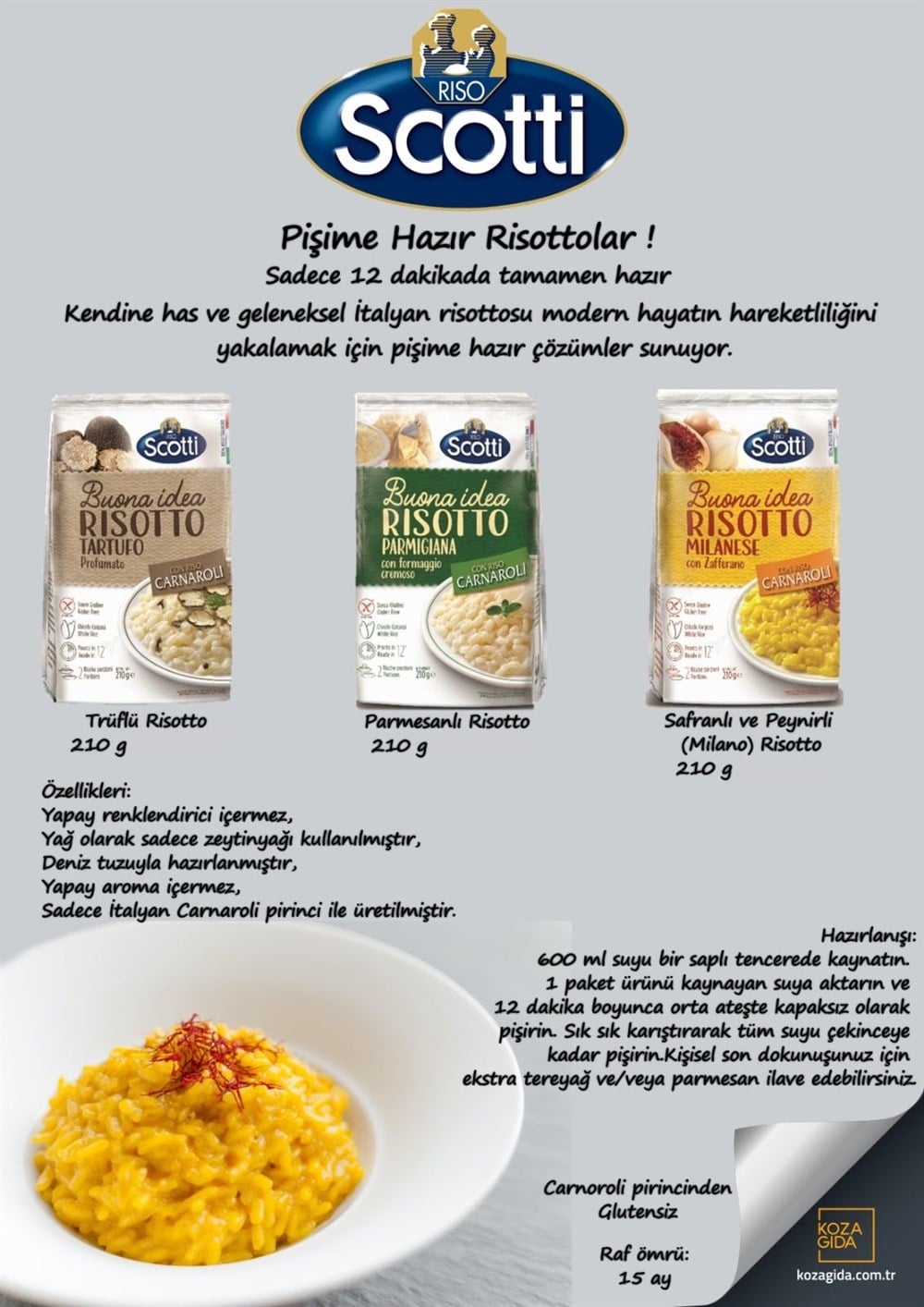 Risotto Trüflü 210 gr