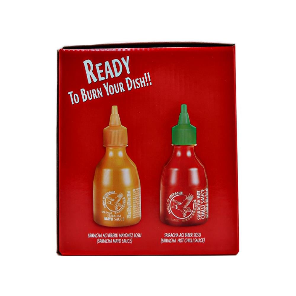 Sriracha 230 Gr + Sriracha Mayo 215 Gr Set