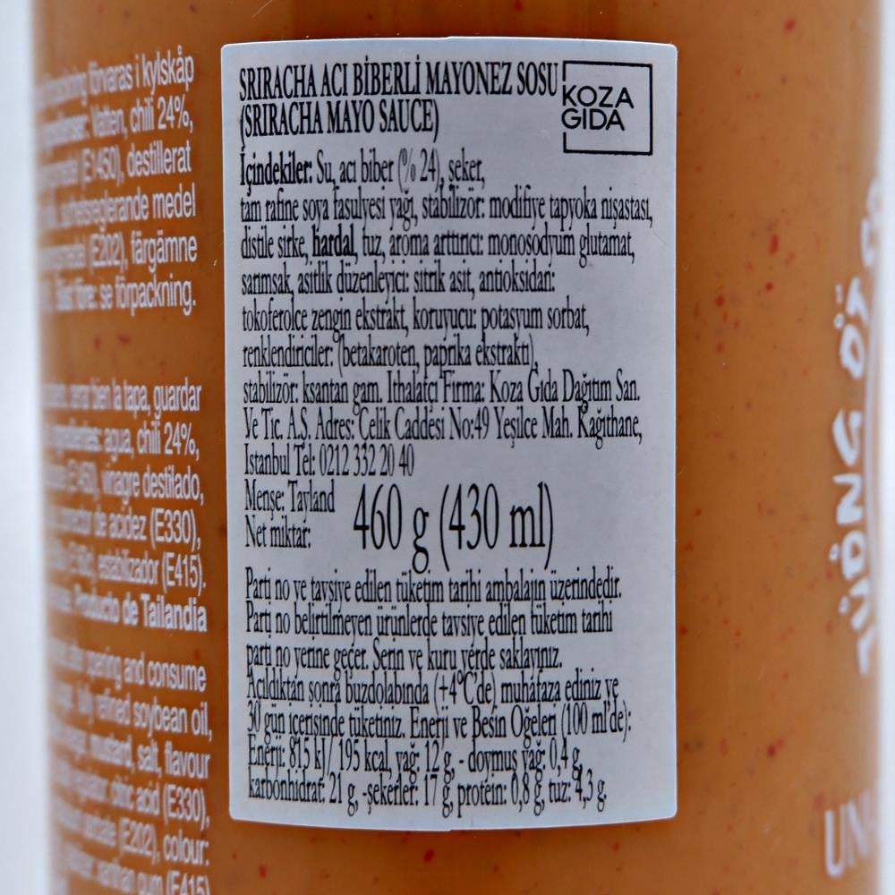 Sriracha Mayo 460 Gr