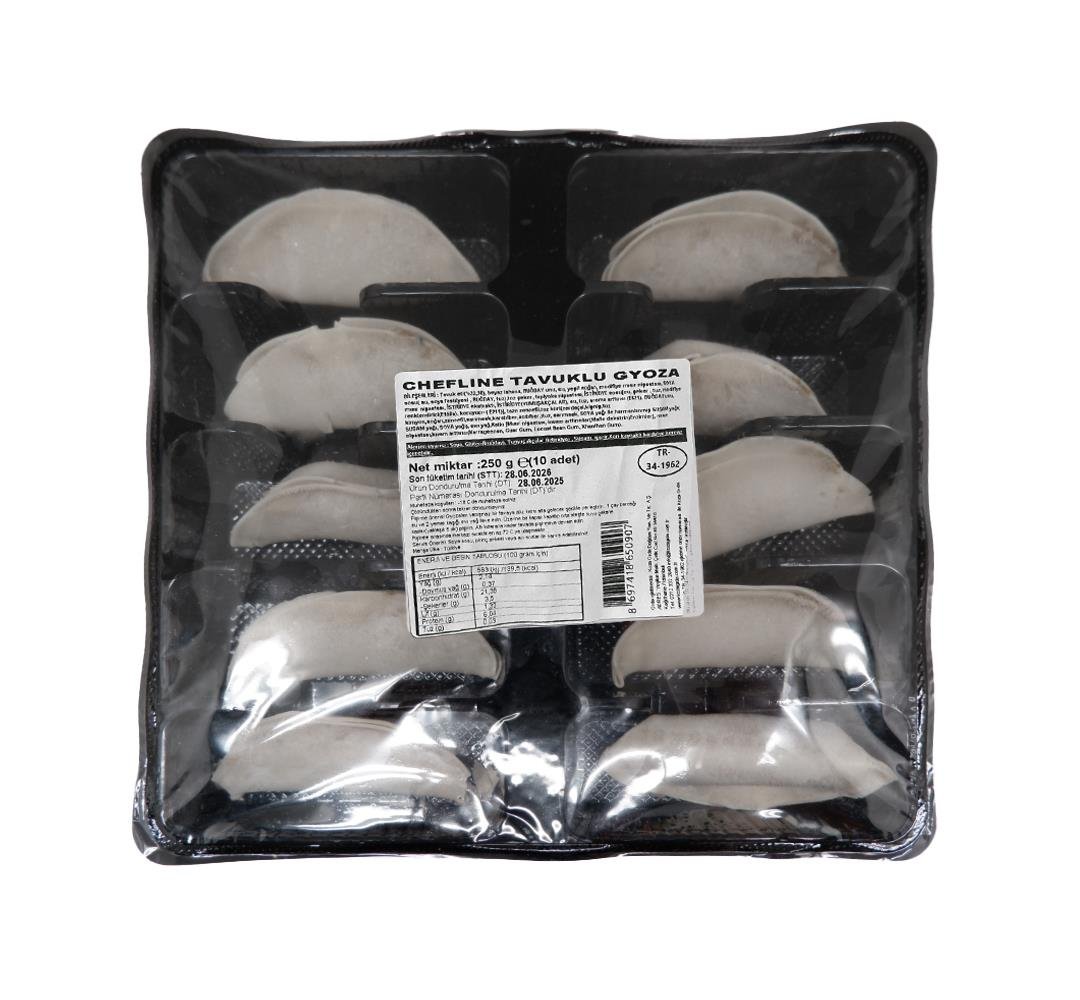 Tavuklu Gyoza (10 Adet) 250 Gr
