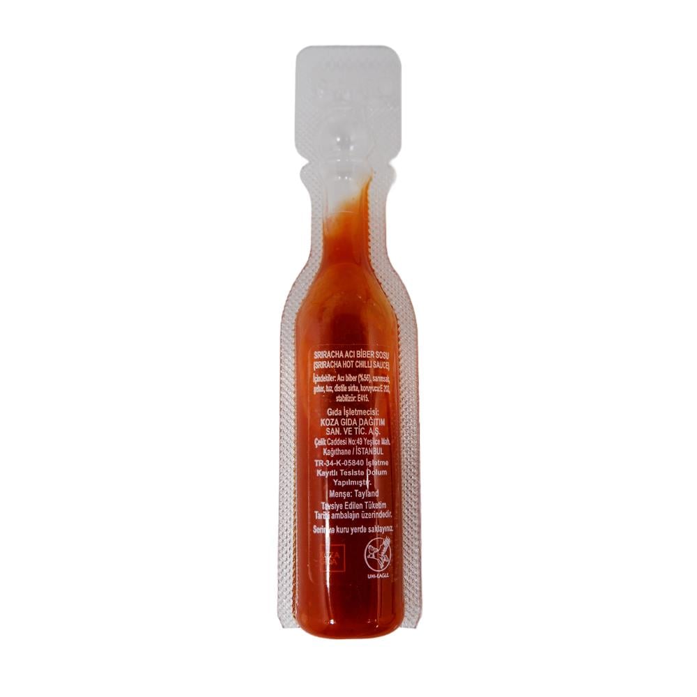 Thaiworld - Uni Eagle Sriracha Acı Biber Sosu 10 ml x 1000 Adet