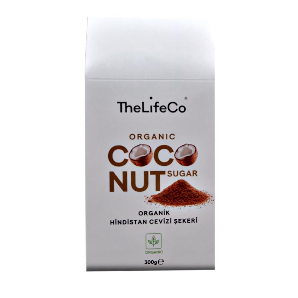 The LifeCo Organik Hindistan Cevizi Şekeri 300 gr