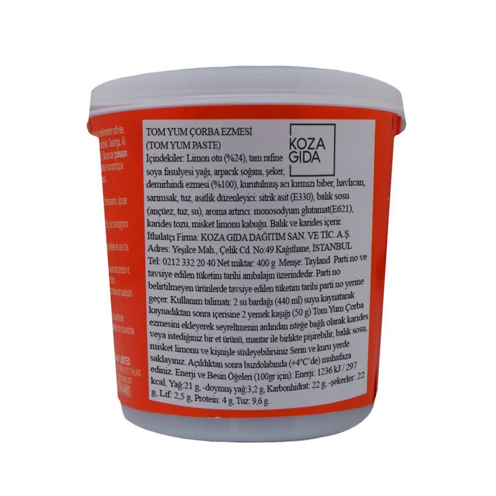 Tom Yum Çorba Ezmesi 400 Ml