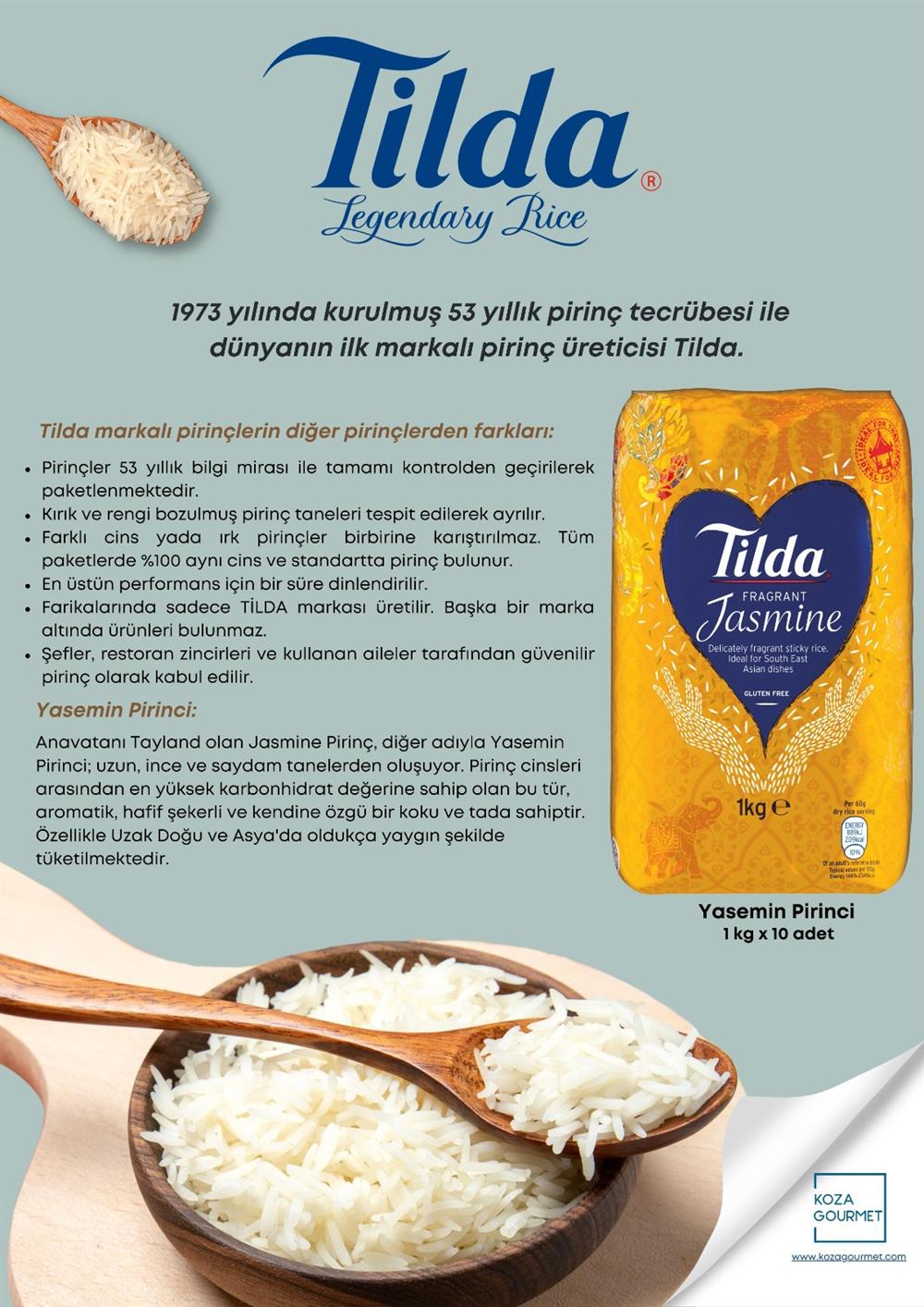 Yasemin Pirinci Tilda 1 Kg
