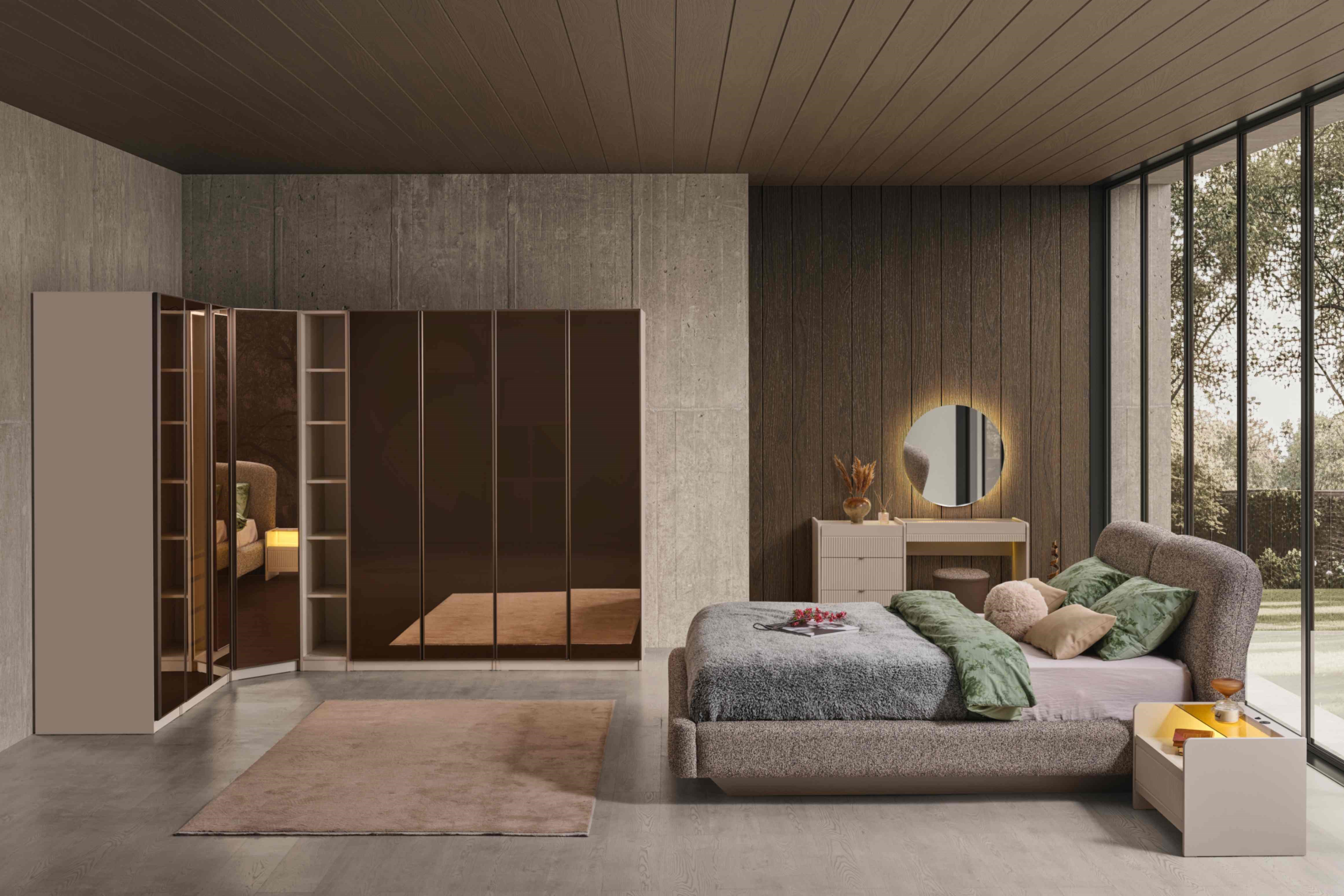 Atelier Yatak Odası Takımı - Mazello Mobilya'da