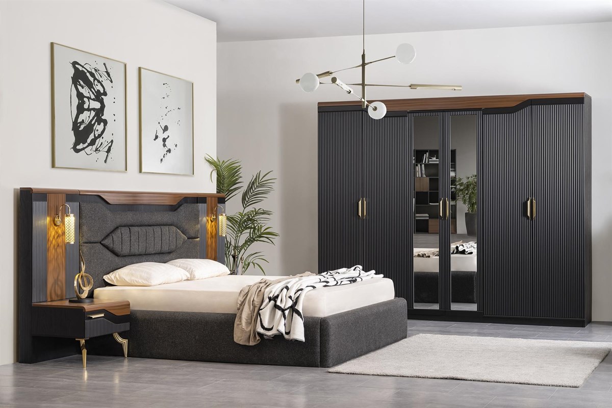 Eco Hermes Yatak Odası - Mazello Mobilya'da