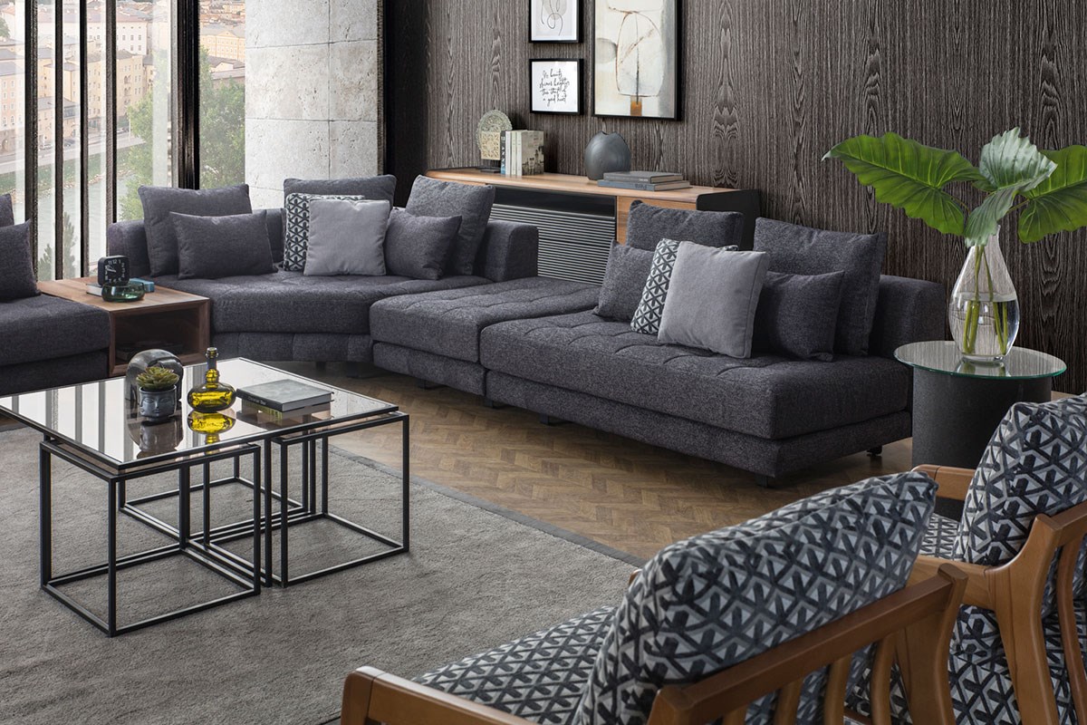 Etna Corner Köşe Takımı - Mazello Mobilya'da