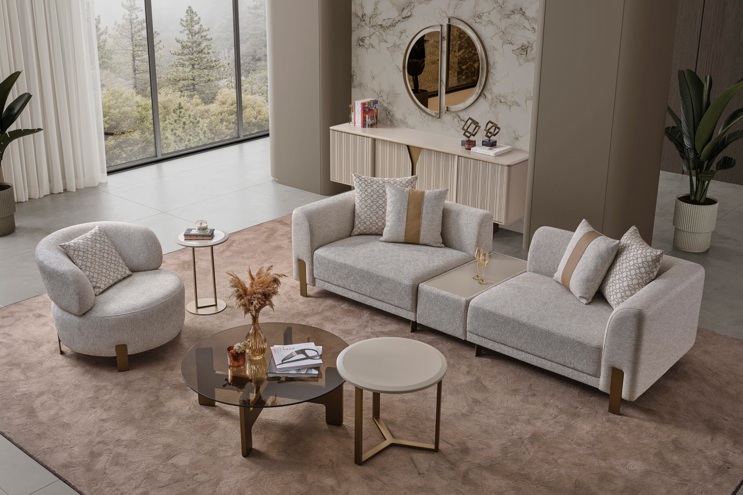 Hermes Orta Sehpa - Mazello Mobilya'da