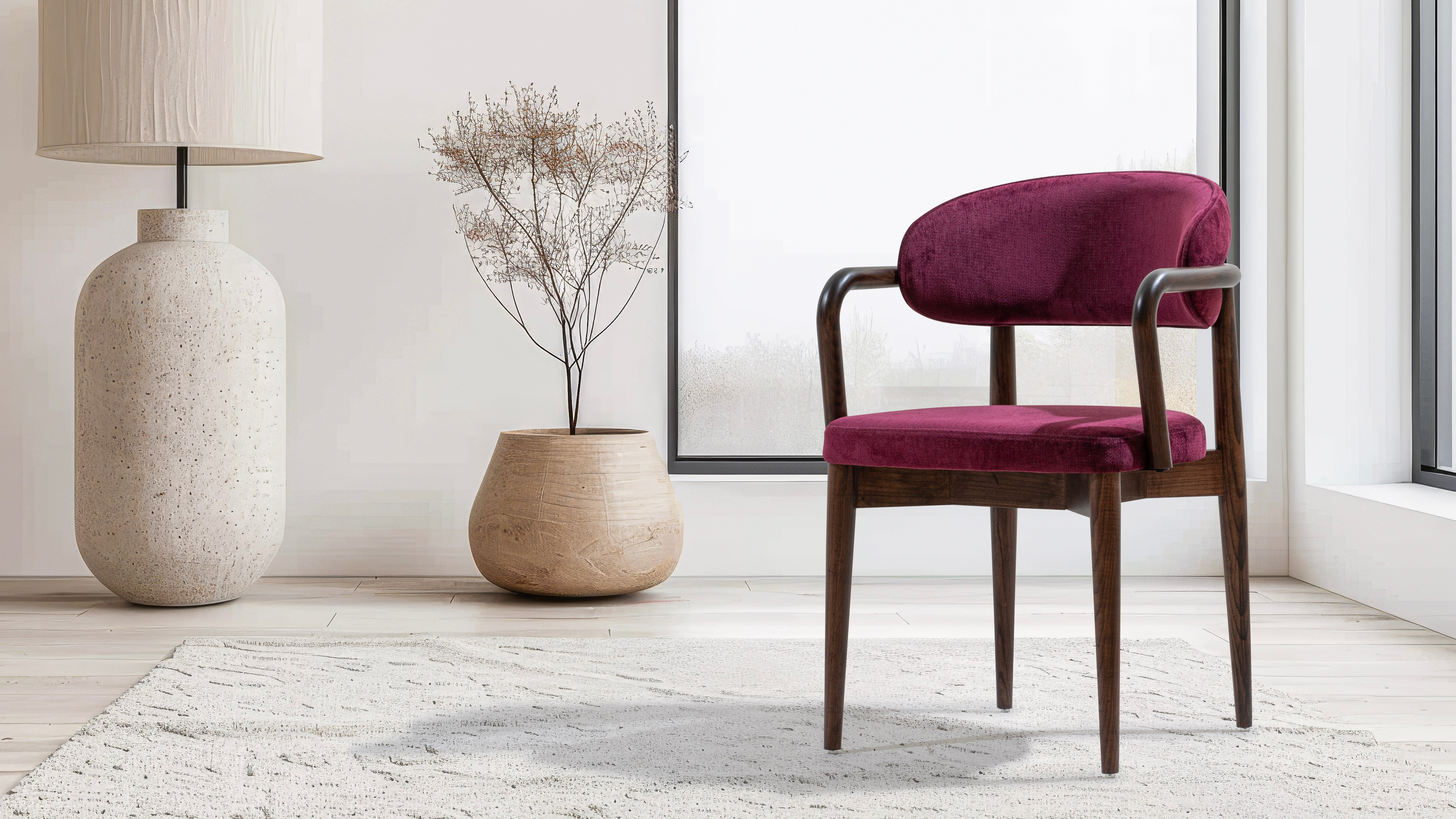 Lilac Sandalye - Mazello Mobilya'da