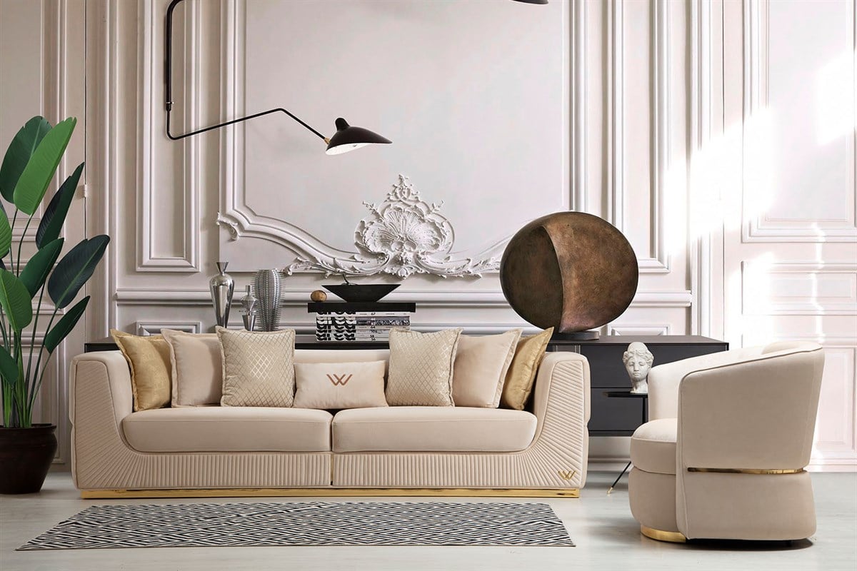 Lorenzo Koltuk Takımı - Mazello Mobilya'da