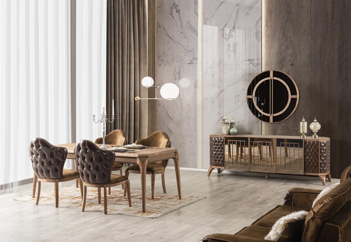 Lotus Yemek Odası - Mazello Mobilya'da