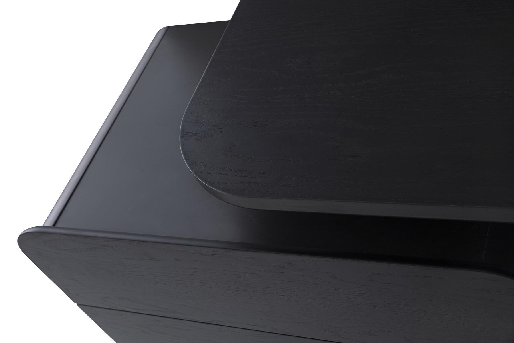 Maybach Siyah Meşe Yatak Odası Takımı - Mazello Mobilya'da