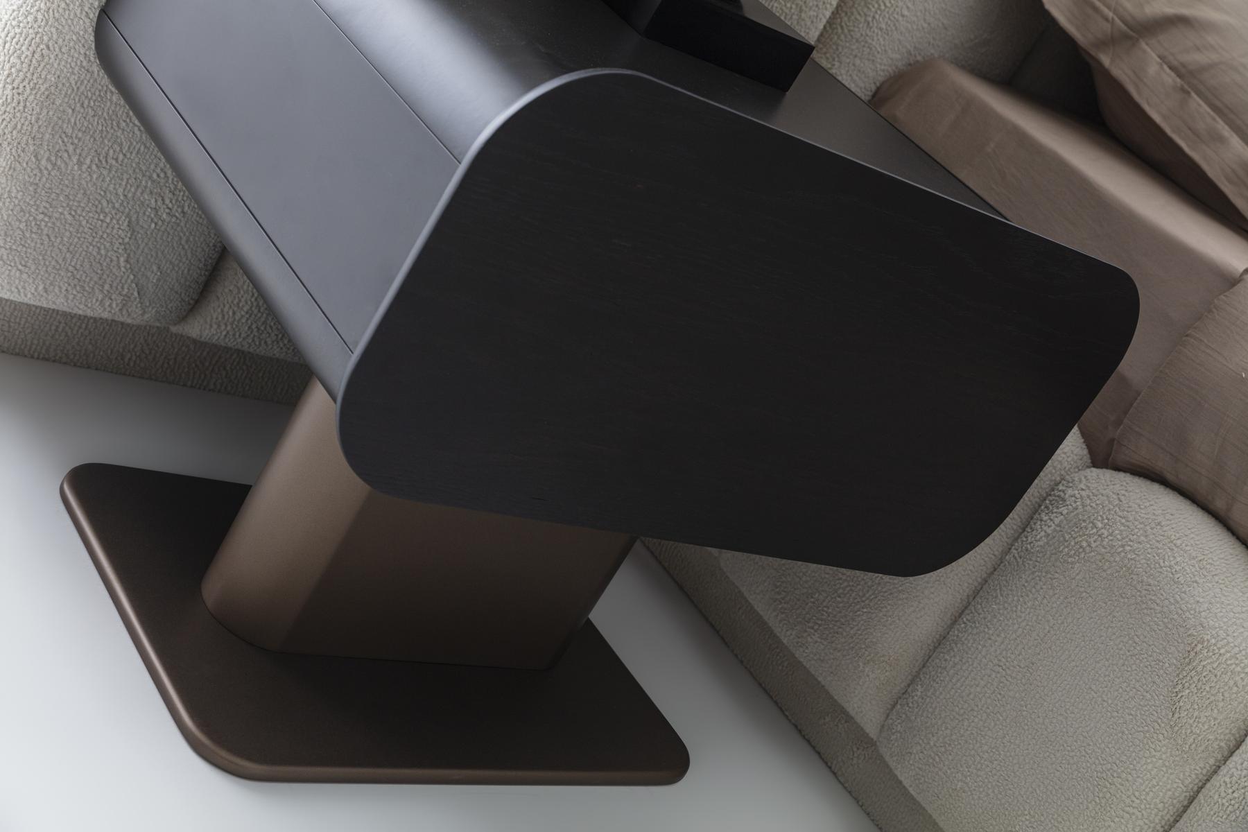 Maybach Siyah Meşe Yatak Odası Takımı - Mazello Mobilya'da