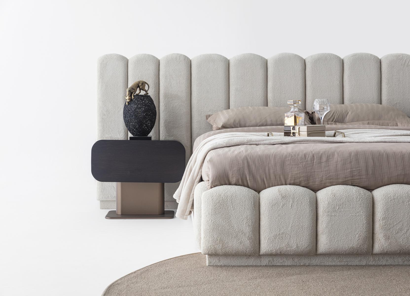 Maybach Siyah Meşe Yatak Odası Takımı - Mazello Mobilya'da