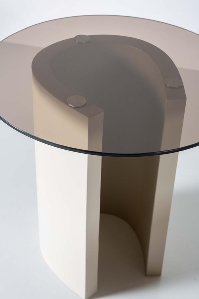 Milano Walnut Orta Sehpa - Mazello Mobilya'da