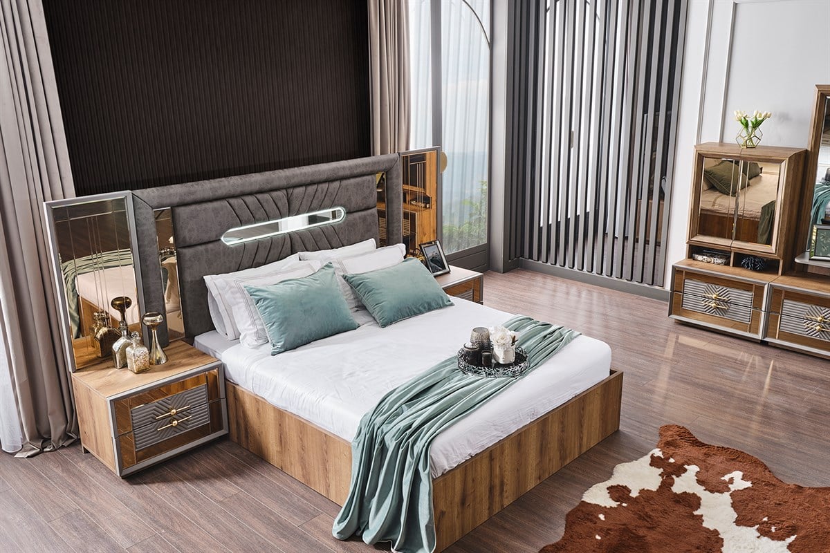 Rixos Yatak Odası - Mazello Mobilya'da