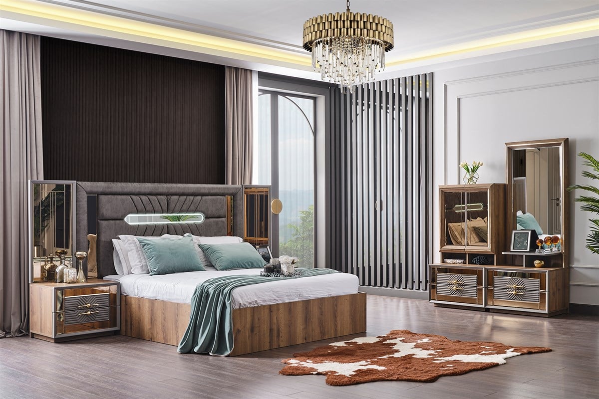 Rixos Yatak Odası - Mazello Mobilya'da