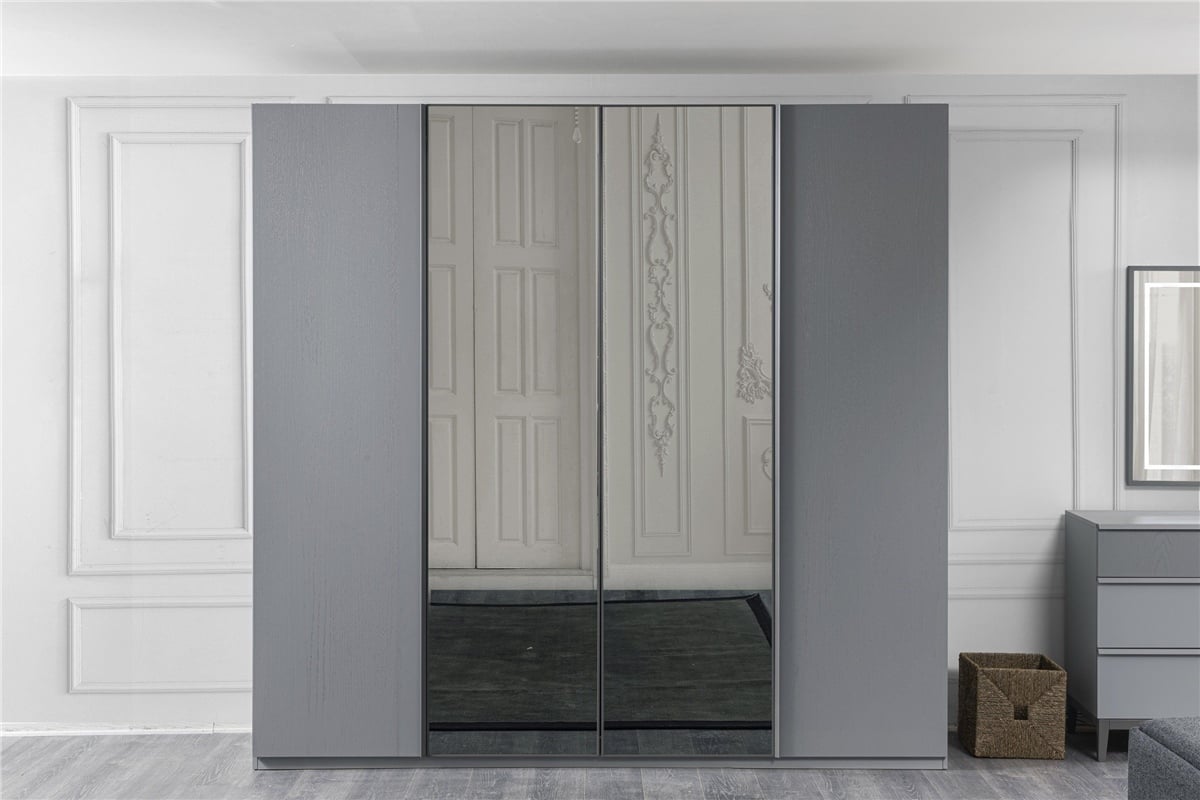 Salda Akordeon Dolap 240cm - Mazello Mobilya'da