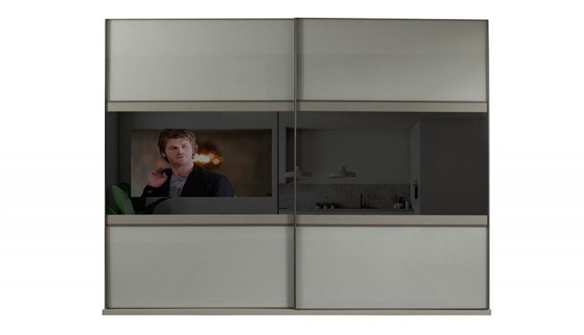 Salda Dolap Sürgülü 260cm +TV - Mazello Mobilya'da