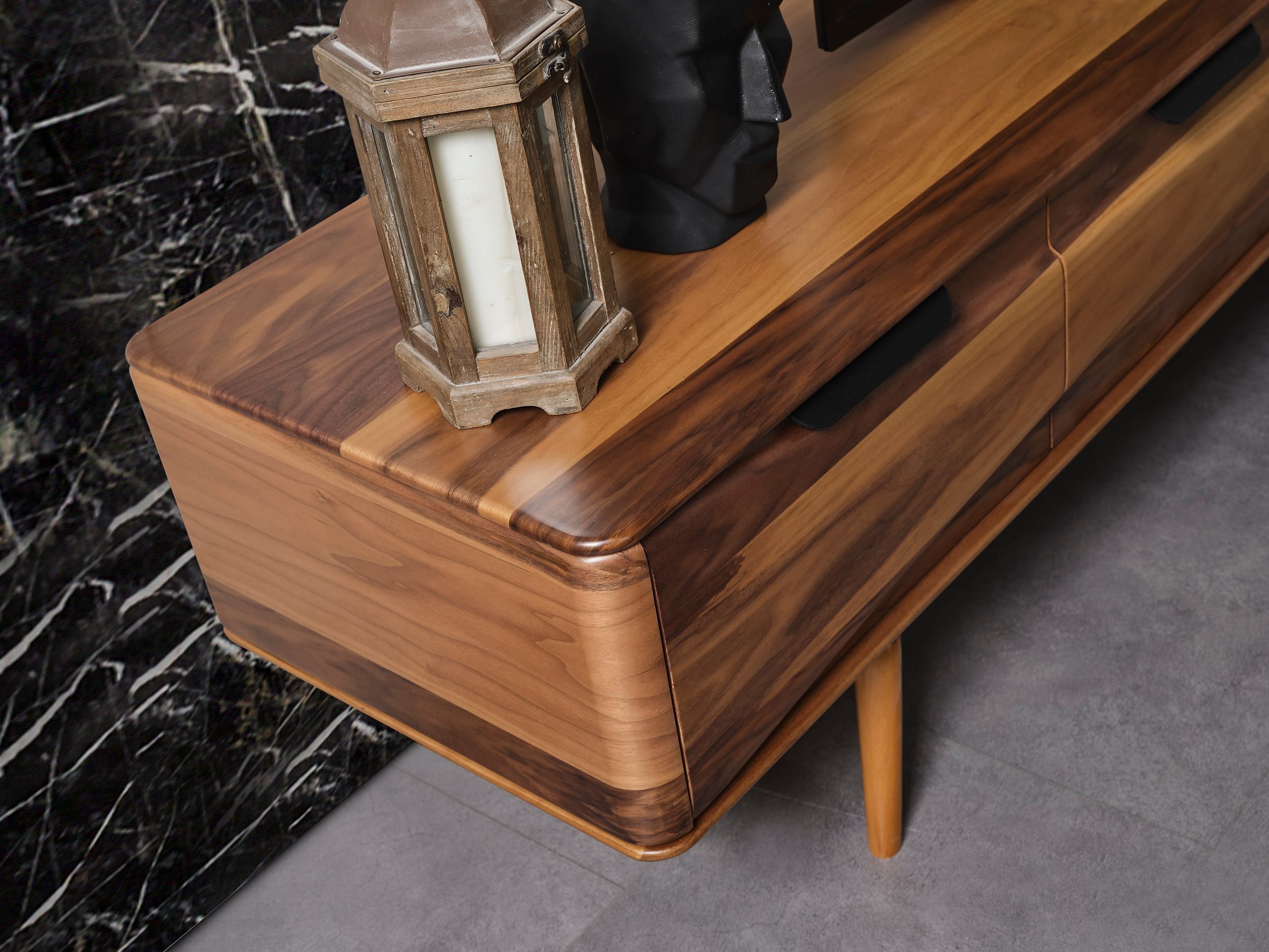 Wooden Plus TV Ünitesi - Mazello Mobilya'da