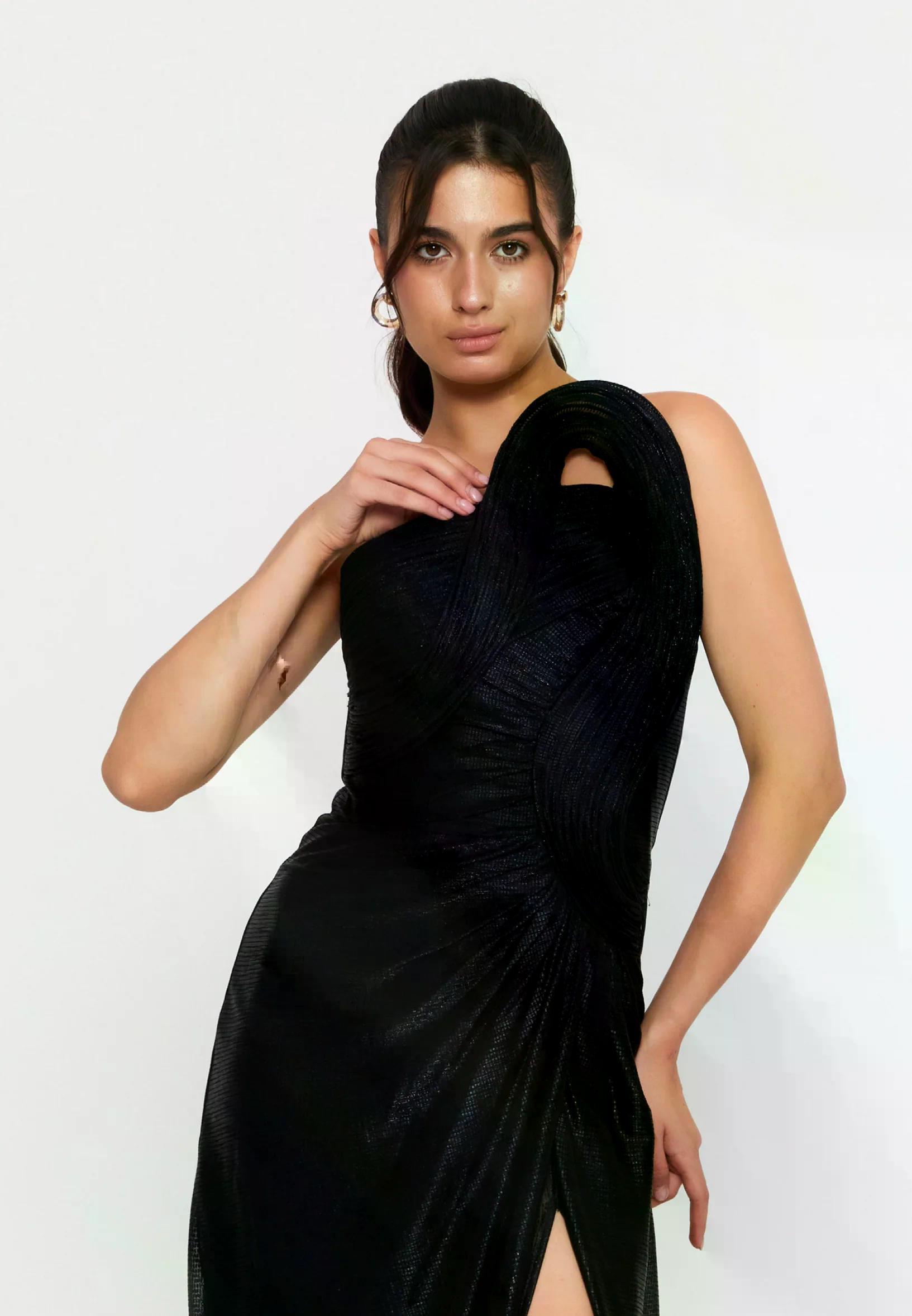 6035SIM SİMLİ ELBİSE