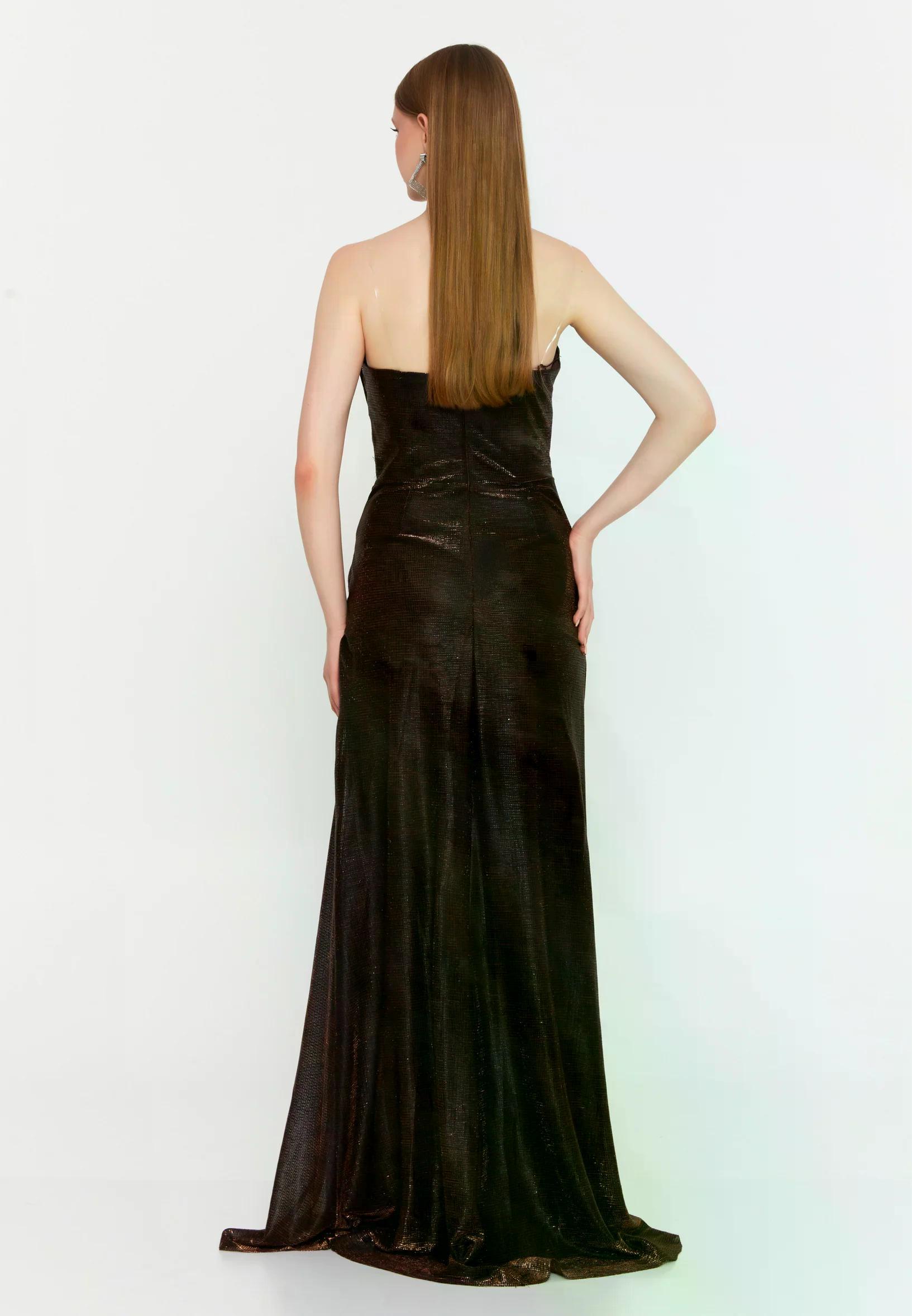 6035SIM SİMLİ ELBİSE