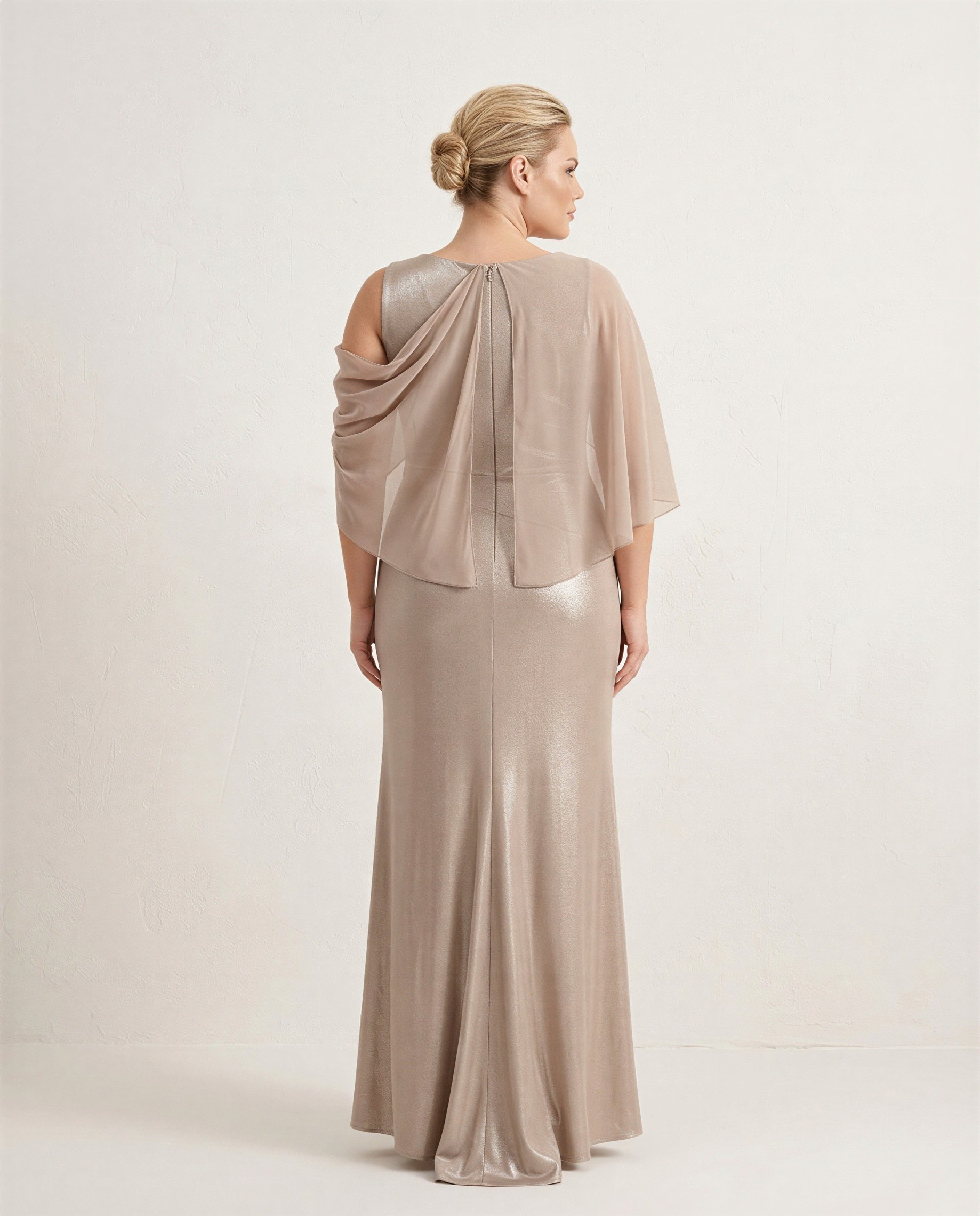 6240SIV SIVAMA SATEN ELBİSE