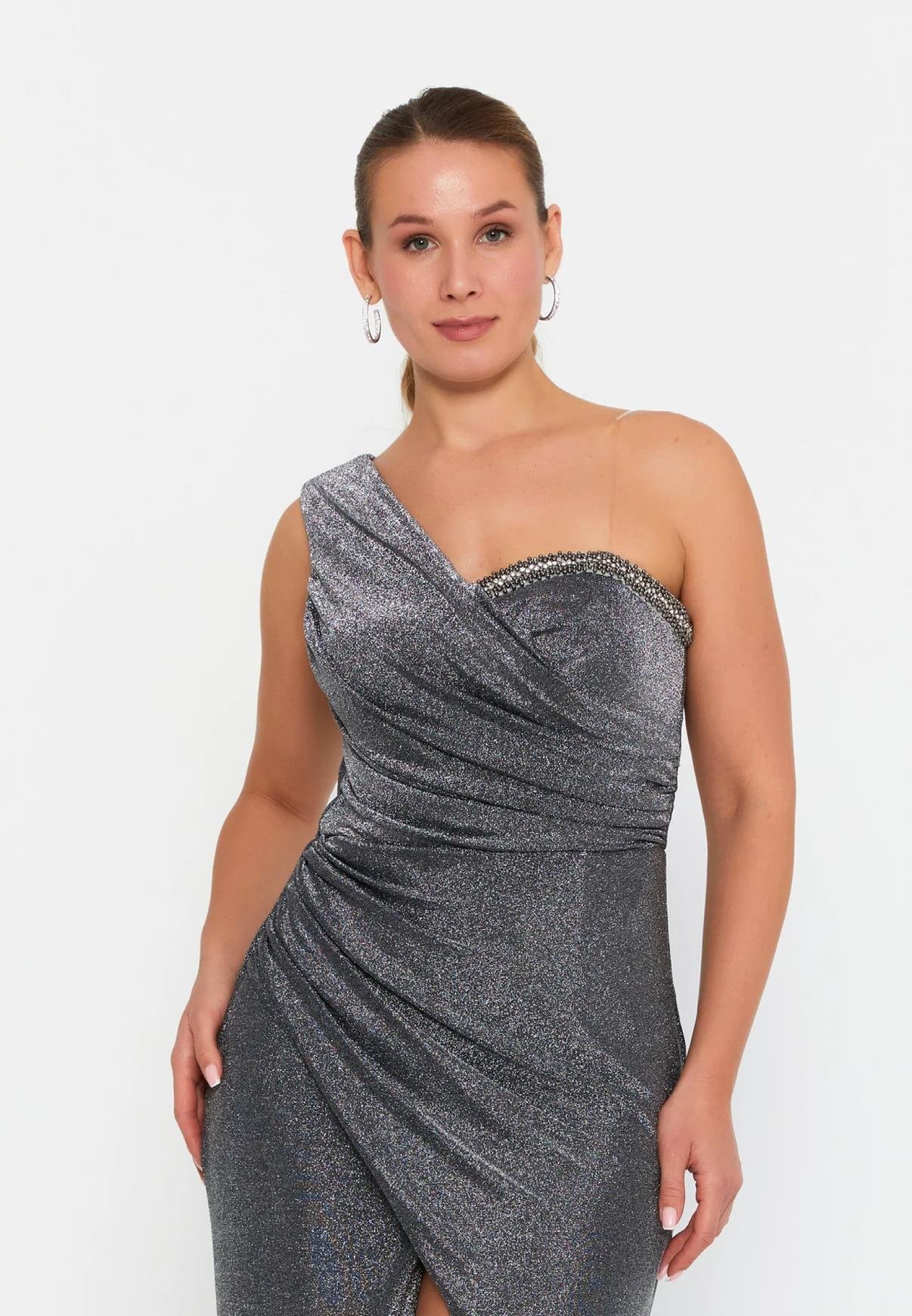 ÖRME SİMLİ ELBİSE