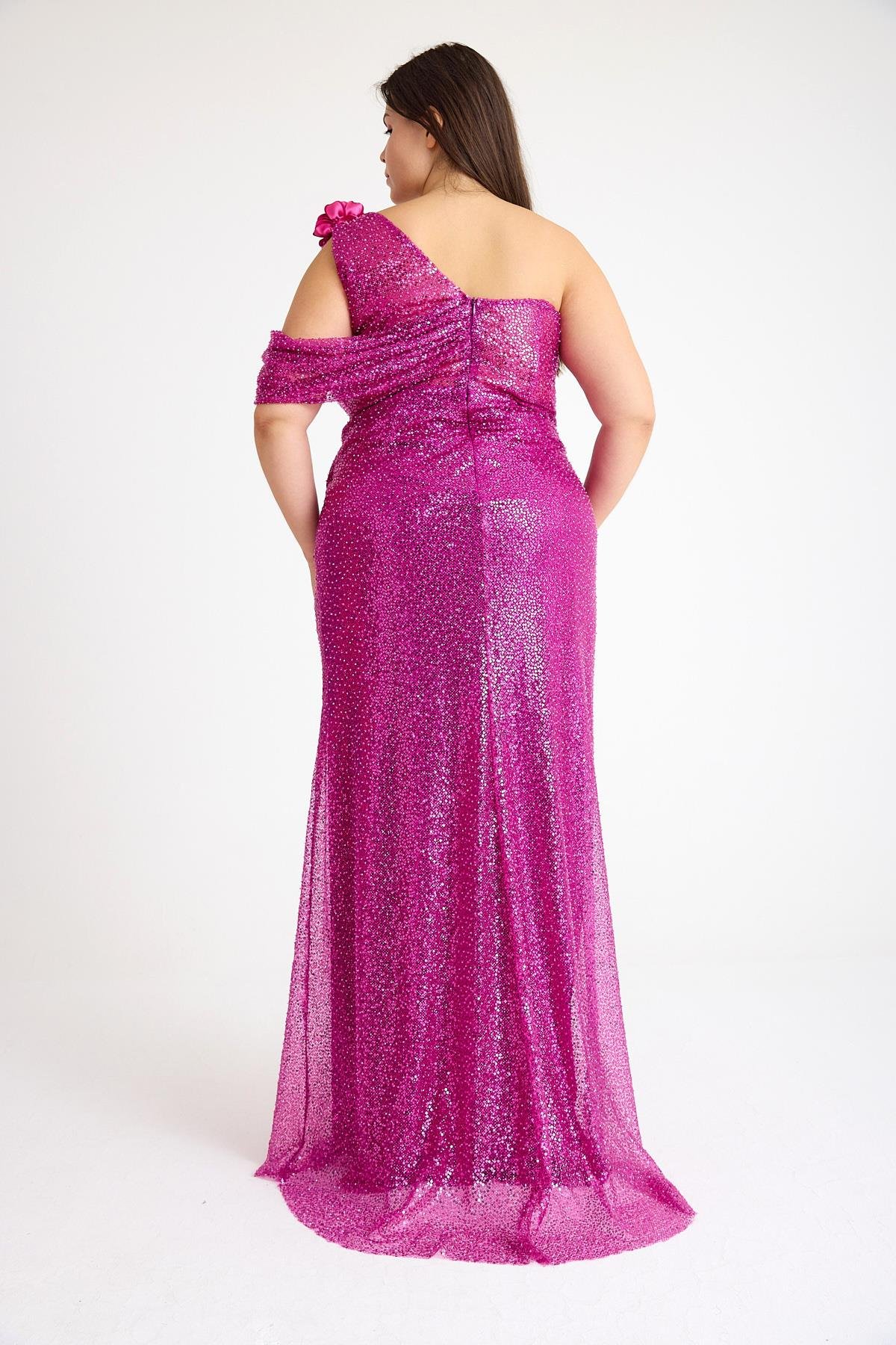 PAYETLİ ABİYE ELBİSE