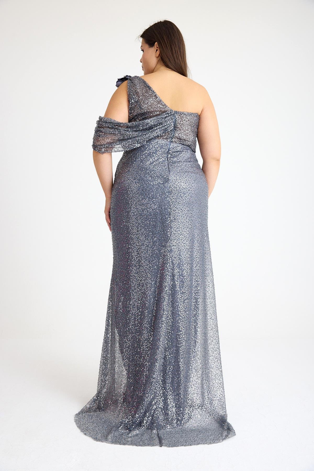 PAYETLİ ABİYE ELBİSE