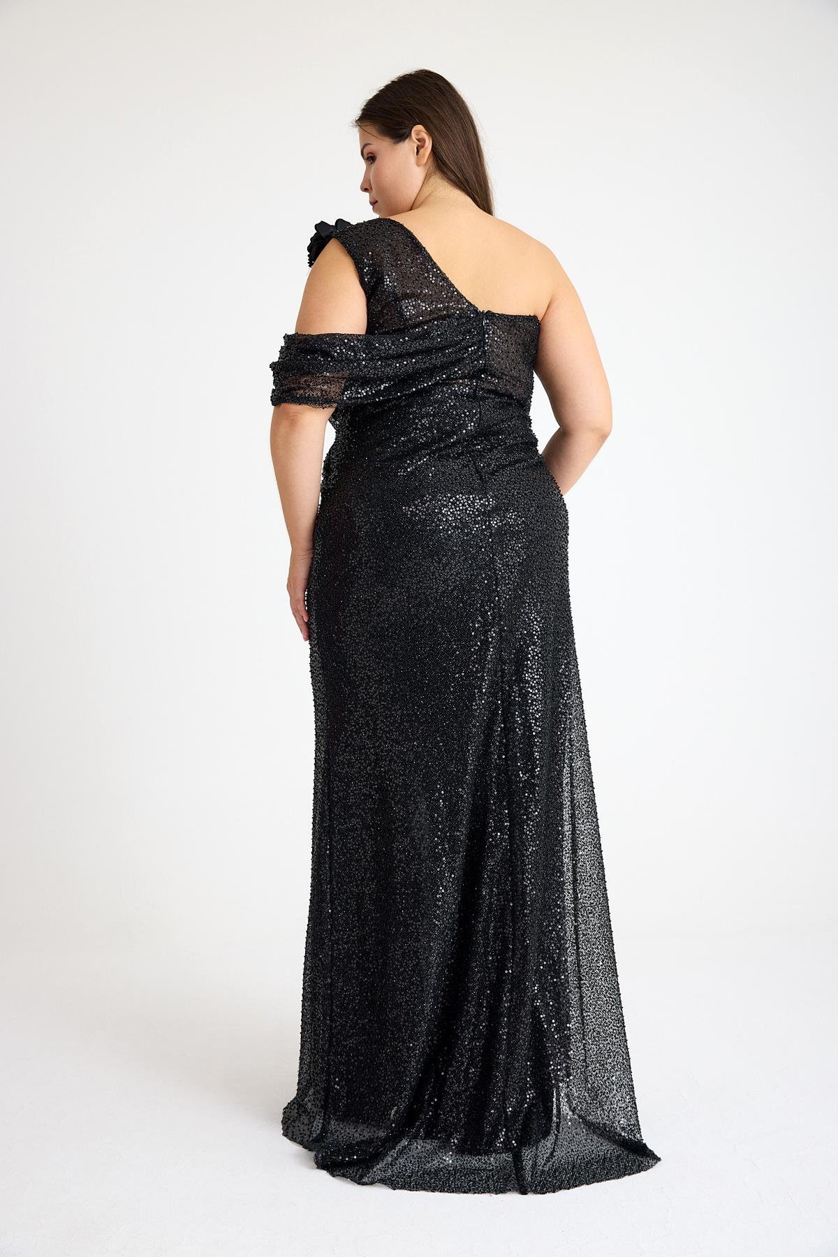 PAYETLİ ABİYE ELBİSE