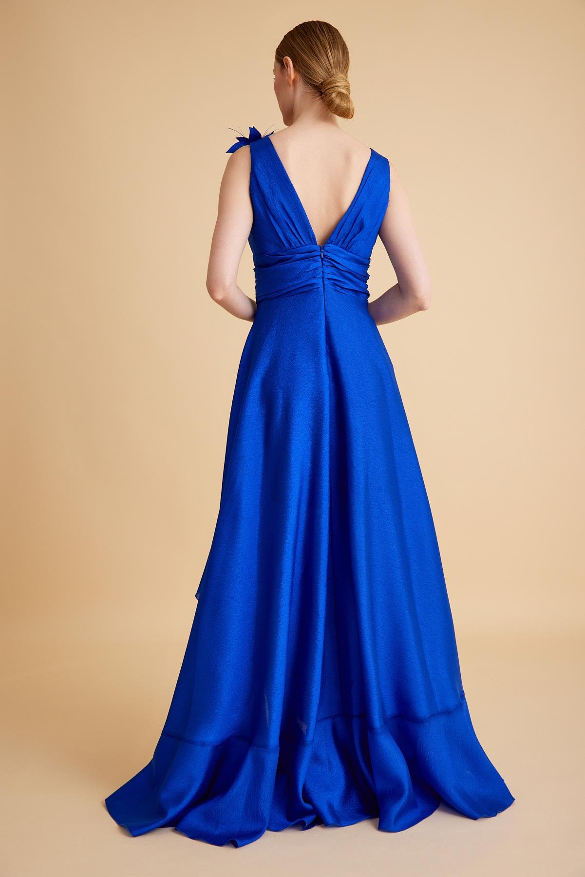 SATEN ORGANZE ABİYE ELBİSE