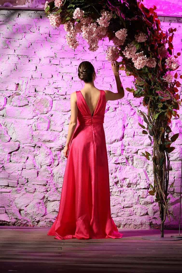 SATEN ORGANZE ABİYE ELBİSE