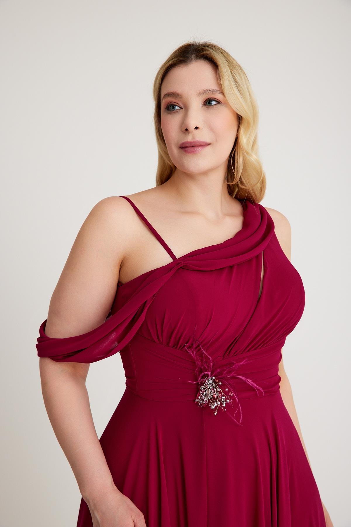 ŞİFON ABİYE ELBİSE