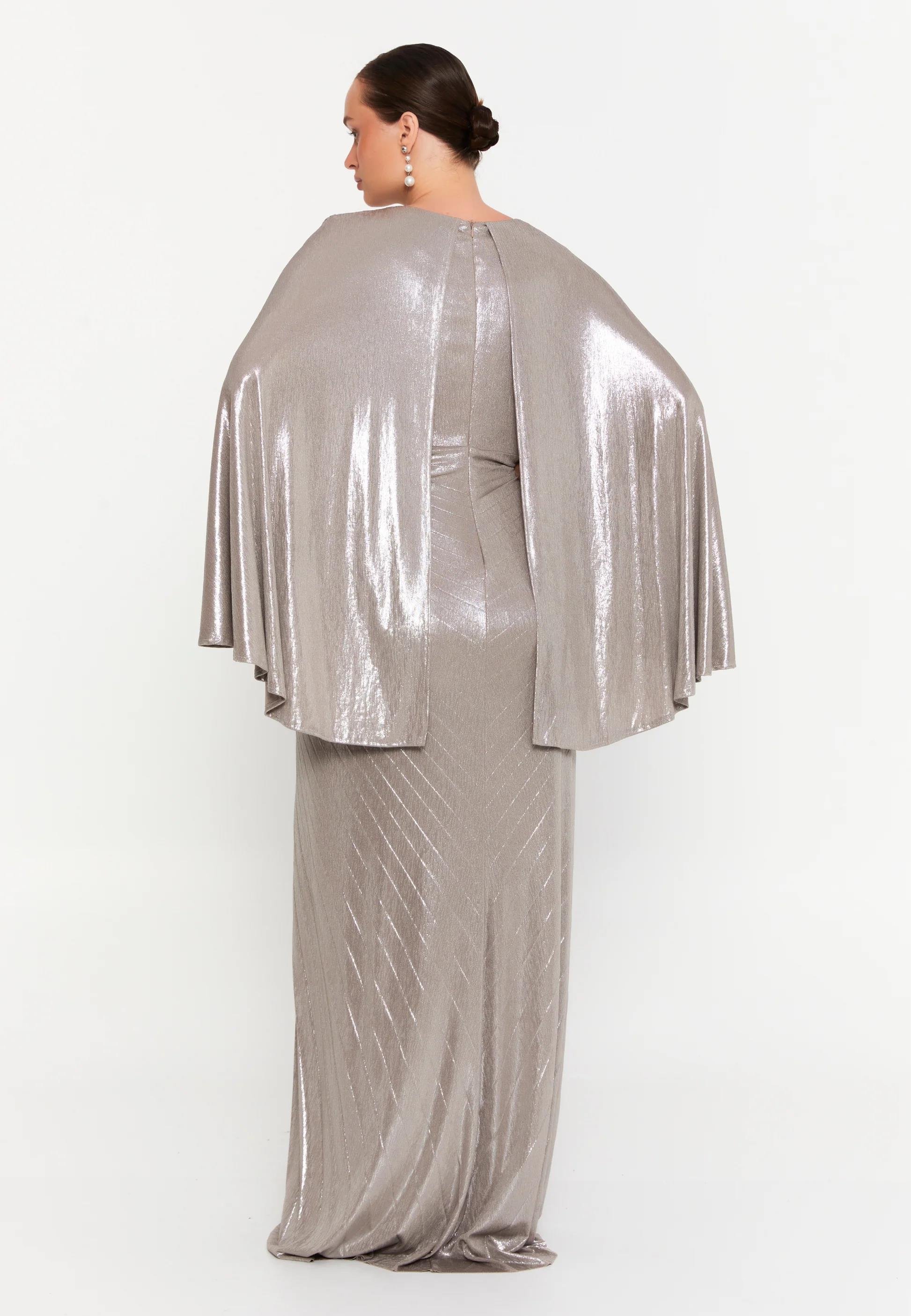 SİMLİ LAME ELBİSE